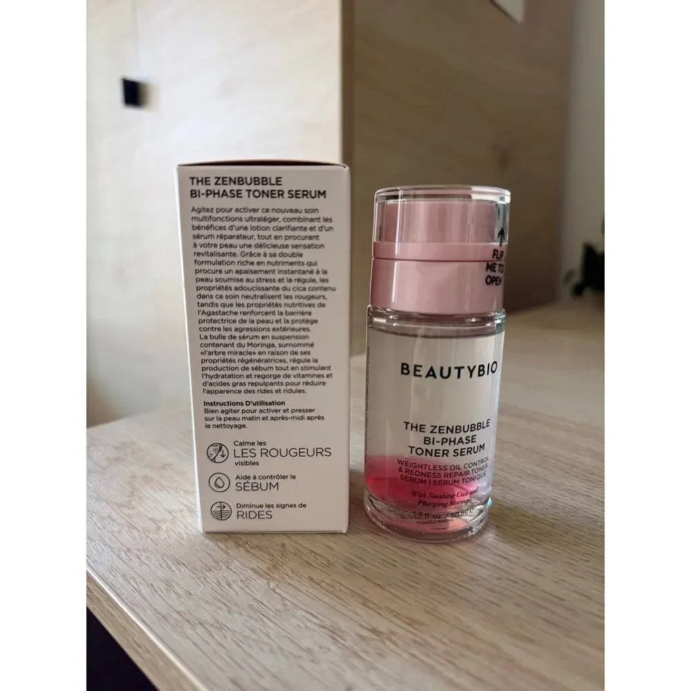 $49 New Beautybio ZenBubble Bi-Phase Toner Serum